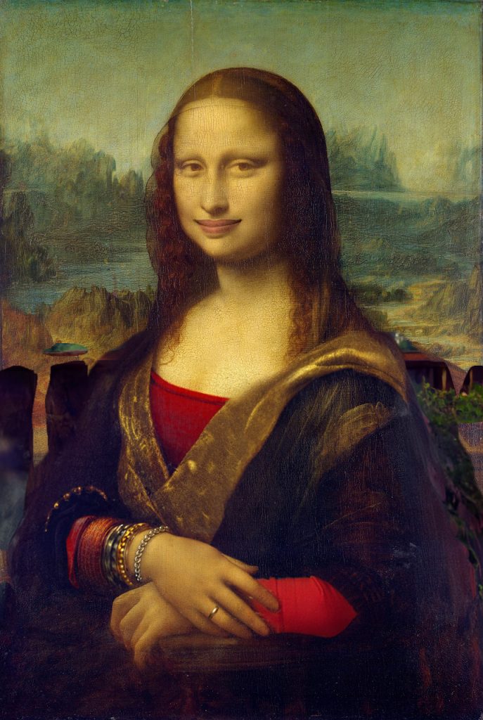 Die Mona Lisa von Leonardo Da Vinci