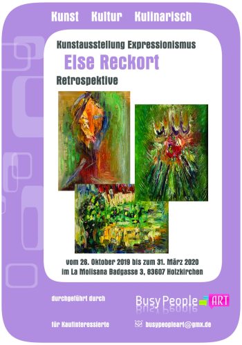 Else Reckort Plakat