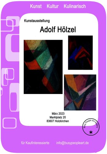 Adolf Hölzel Plakat