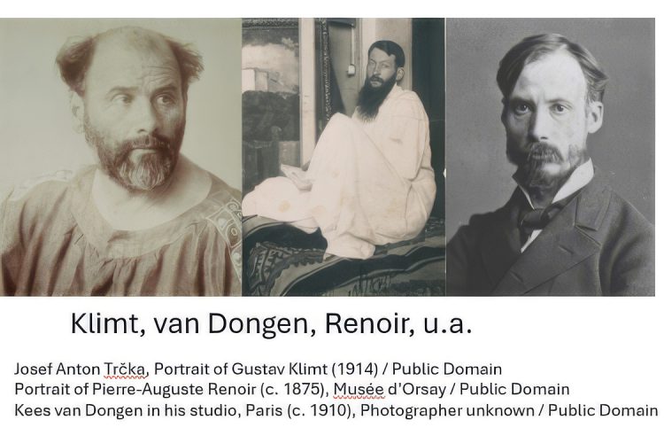 Klimt, van Dongen, Renoir Klimt, van Dongen, Renoir