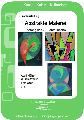Abstrakte Malerei Plakat 3 green final copy 20th.